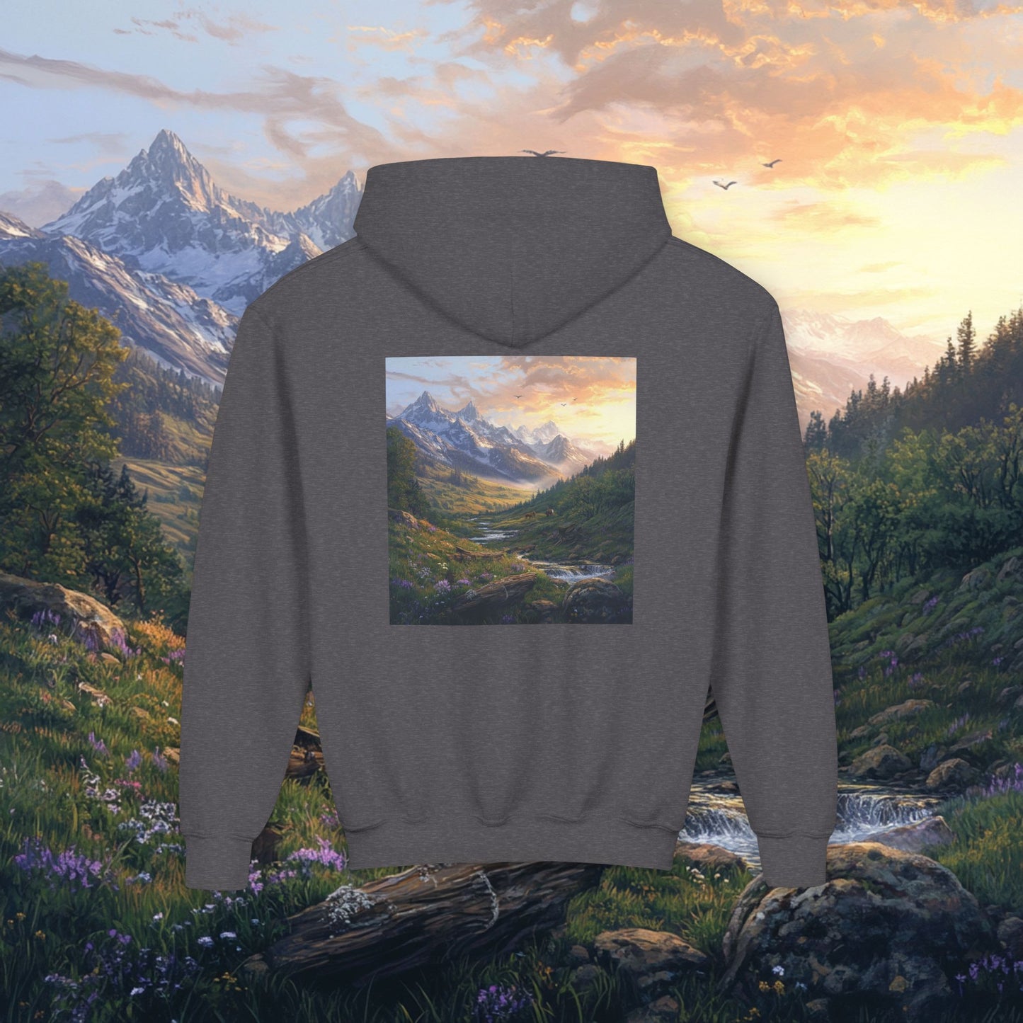 Rocky Mountain Valley Kids Hoodie