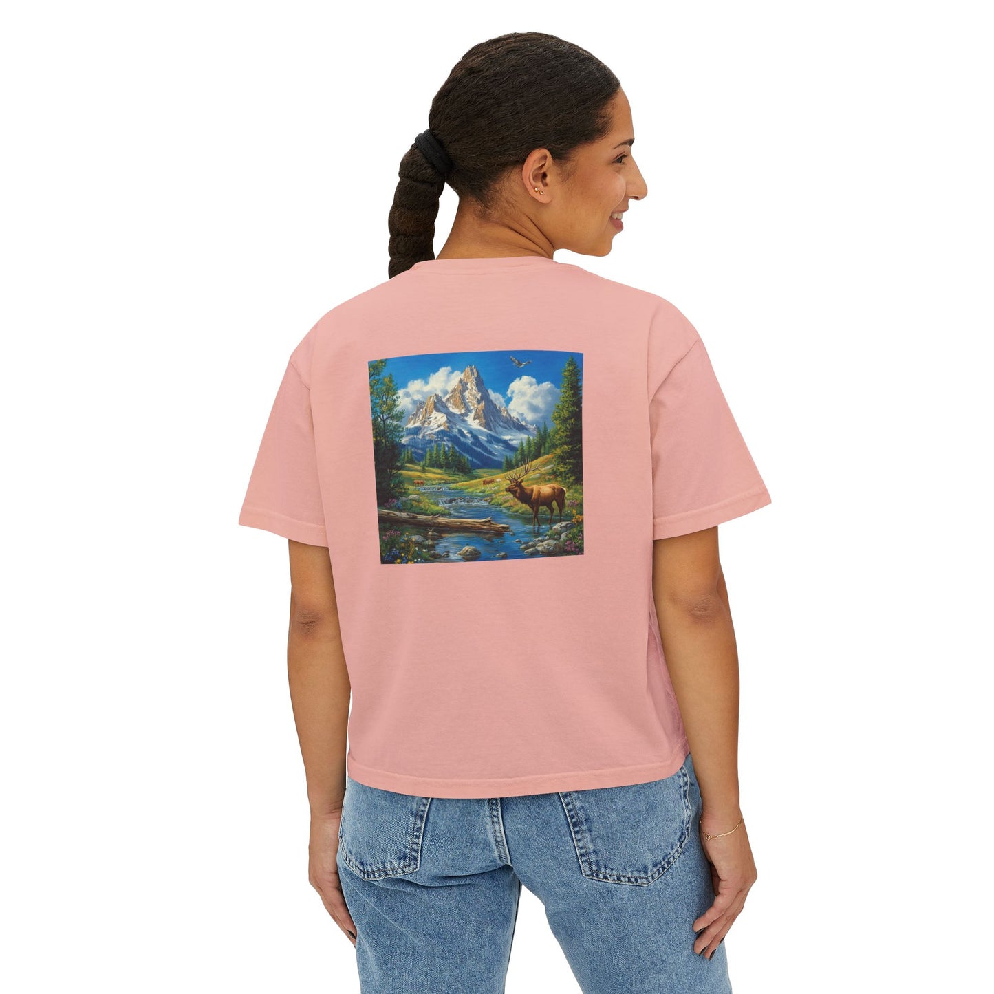 Elk Mountain Boxy Tee