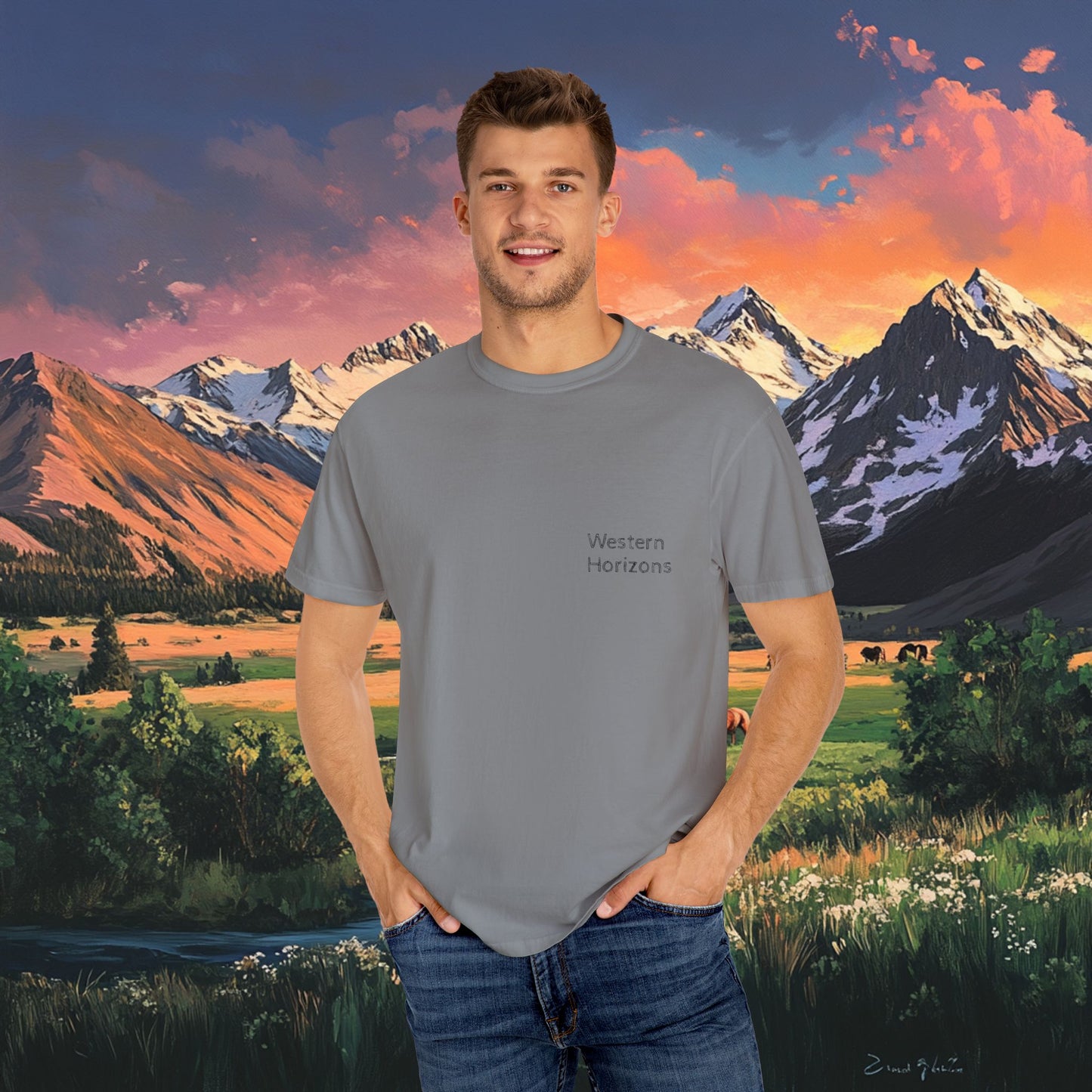 Horse Valley Sunset T-Shirt