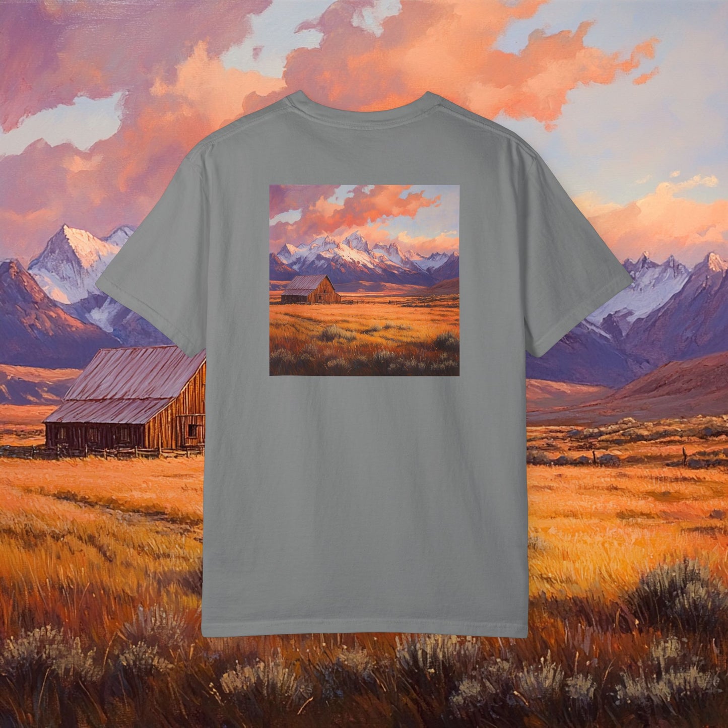 Rustic Prairie Barn T-Shirt