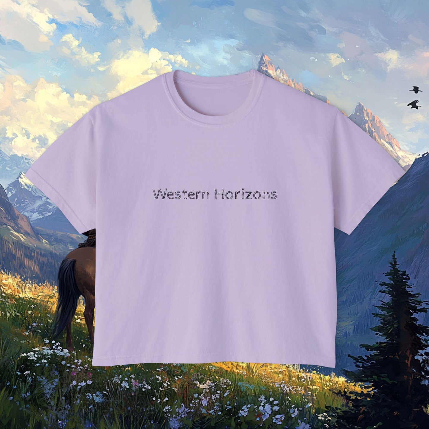 Lonesome Traveler Boxy Tee