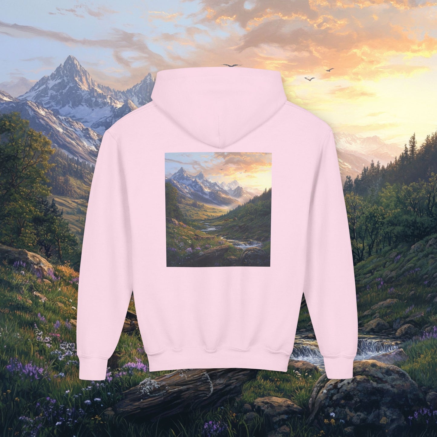 Rocky Mountain Valley Kids Hoodie