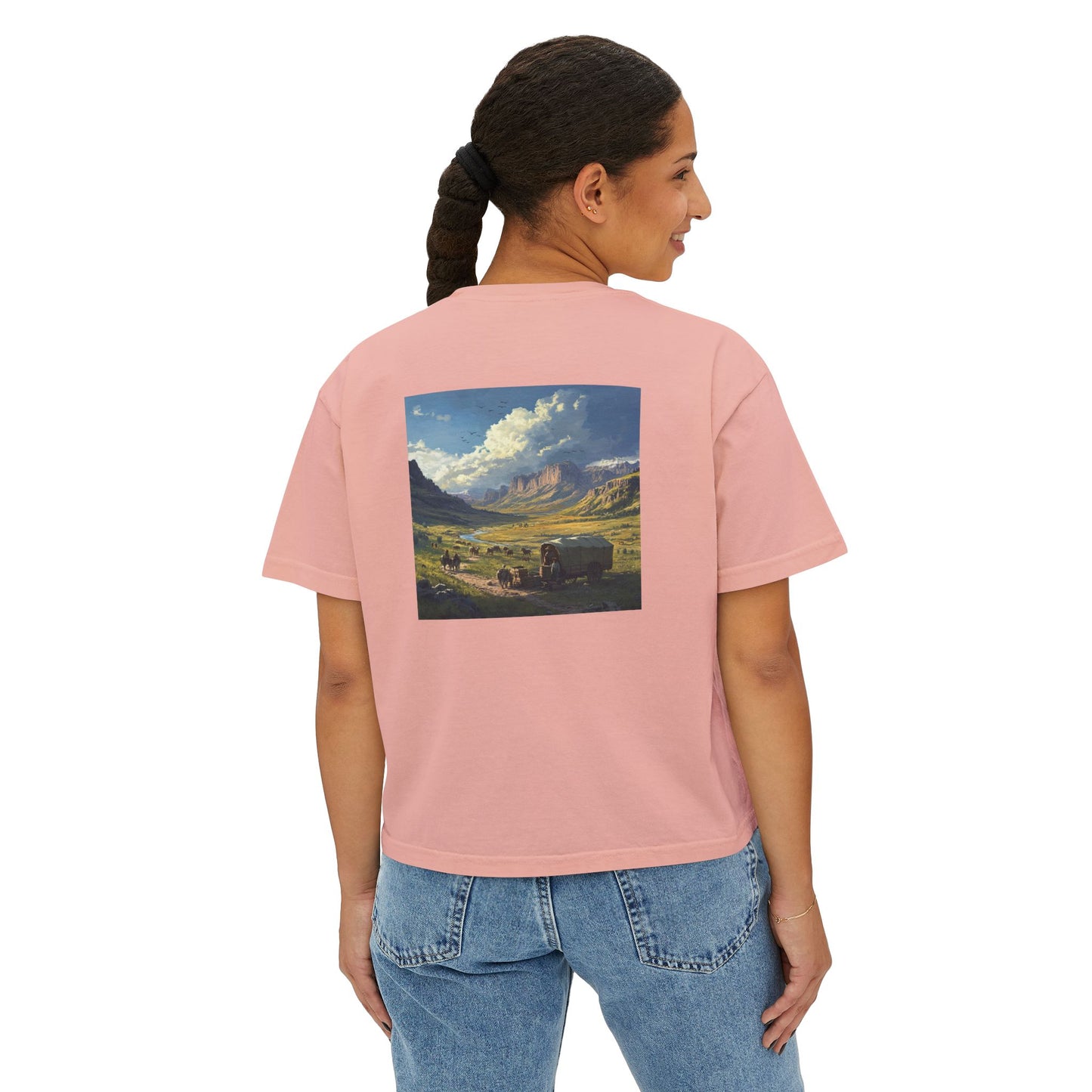 Headin' West Boxy Tee