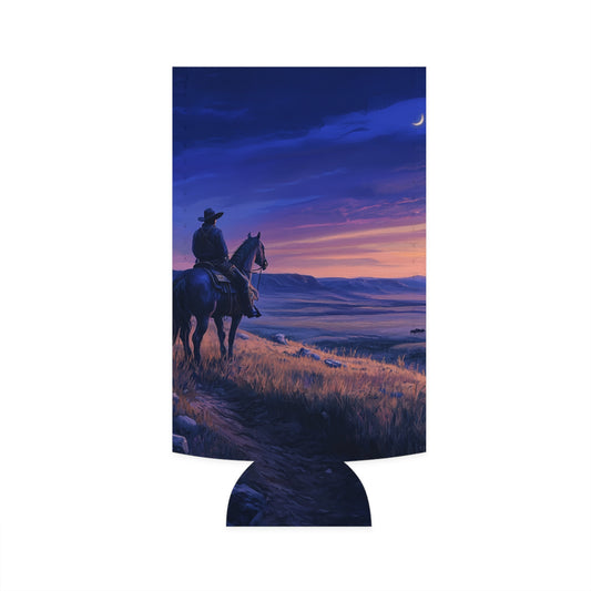 Twilight Cowboy Slim Can Koozie