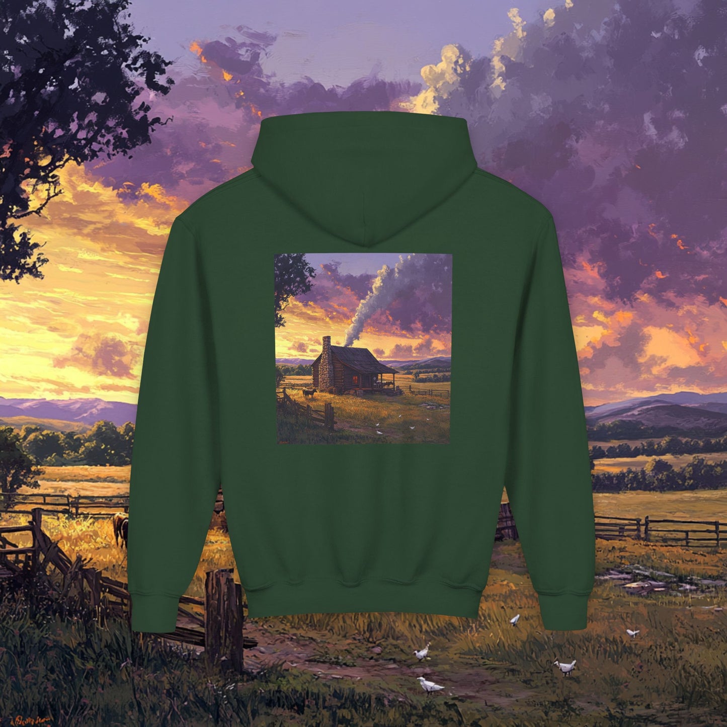 Homestead Sunset Kids Hoodie