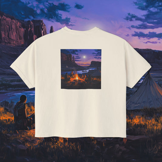 Tribal Gathering Boxy Tee