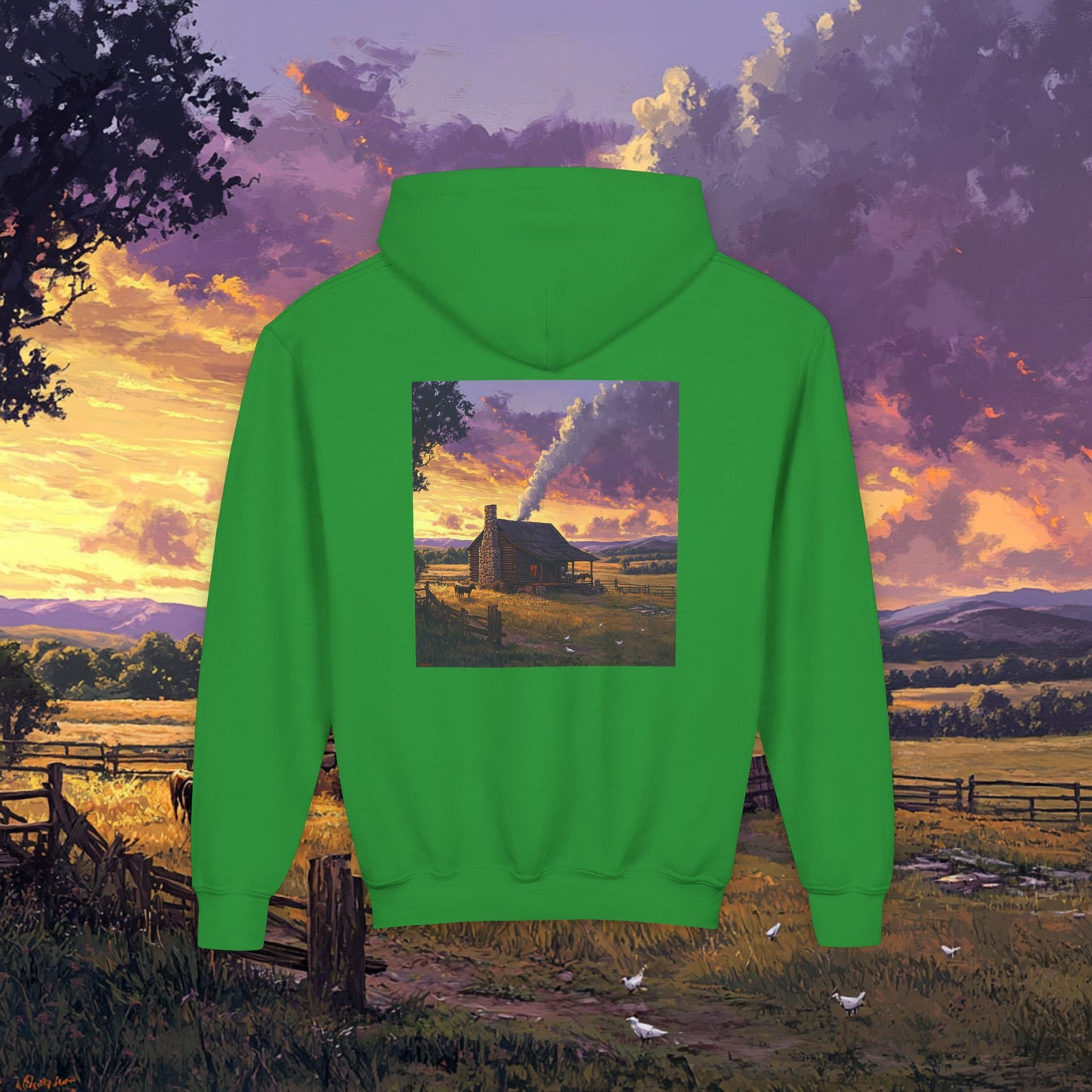 Homestead Sunset Kids Hoodie