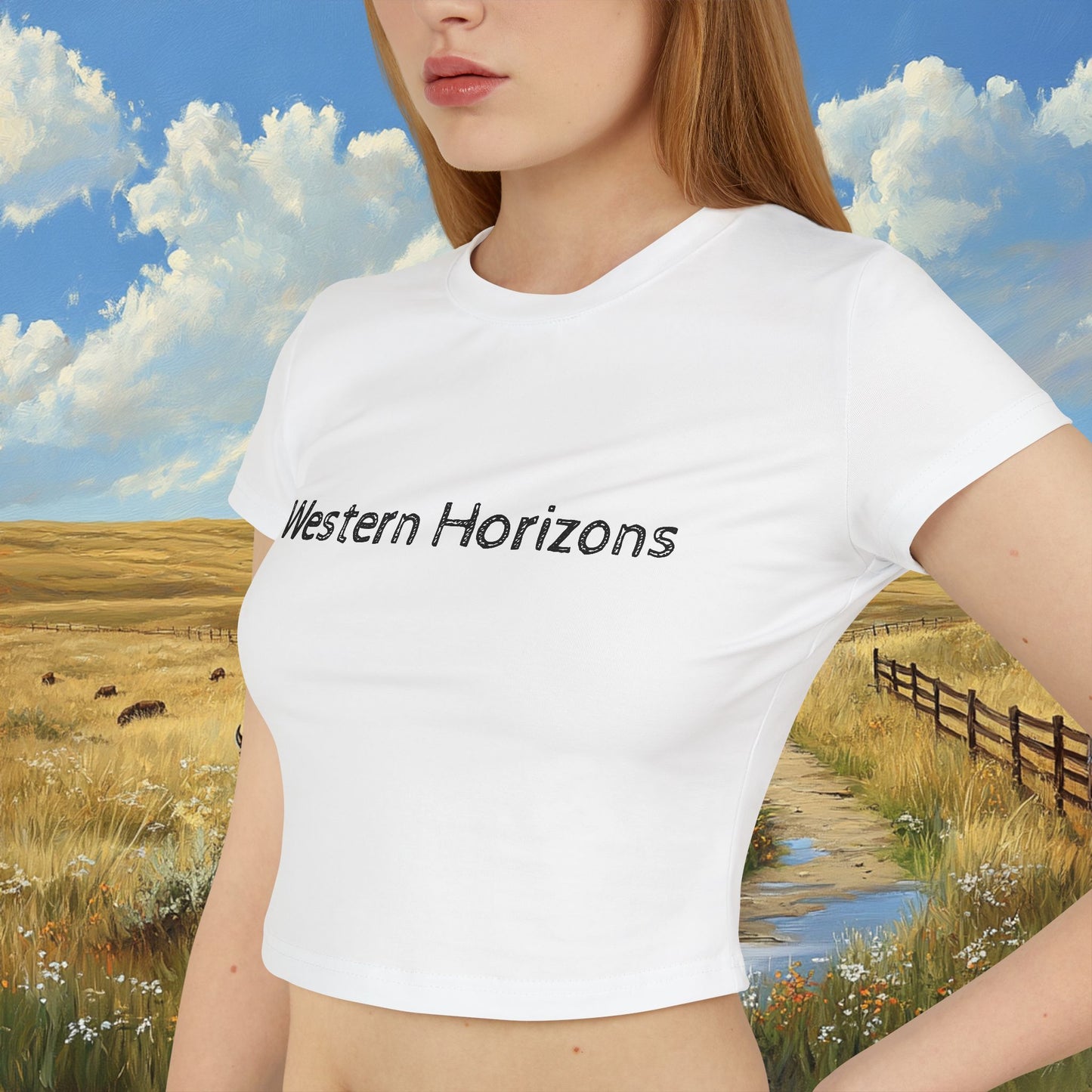 Buffalo Plains Crop Top