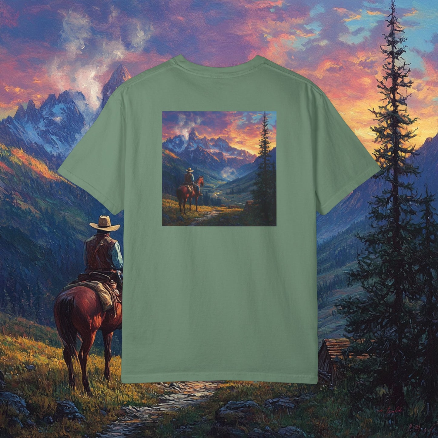 Rocky Mountain Cowboy T-Shirt