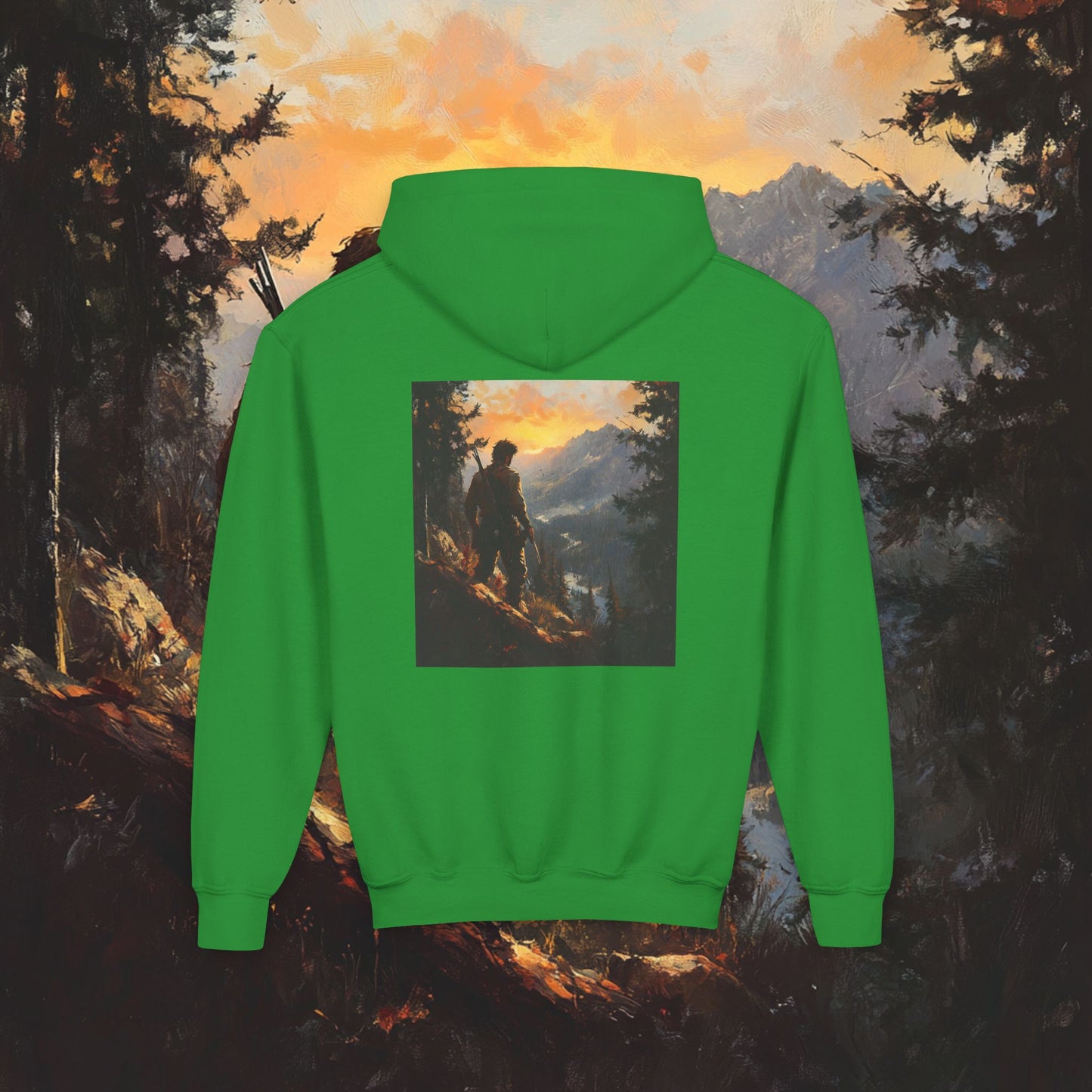 The Lone Frontiersman Kids Hoodie