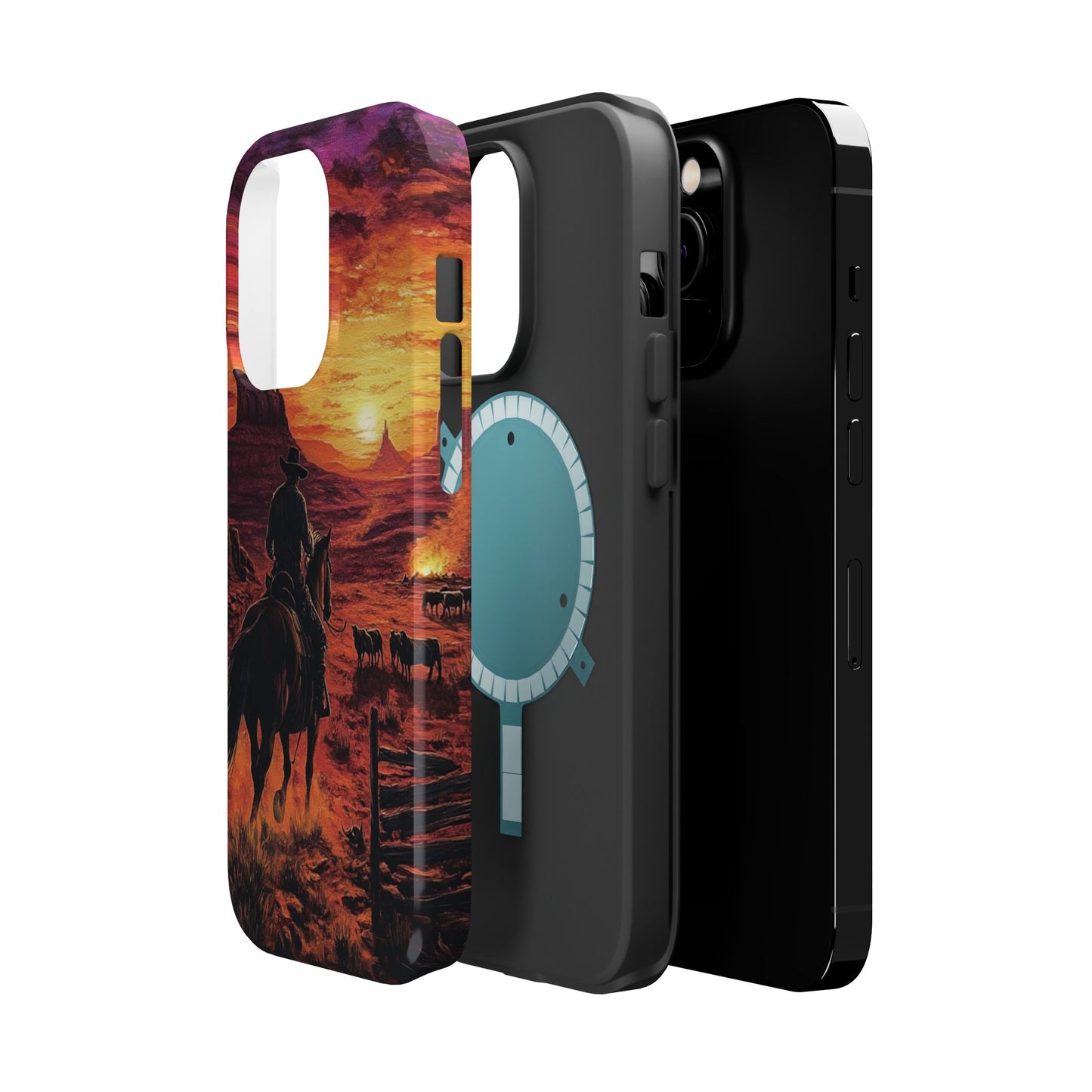 Cowboy Sunset Phone Case