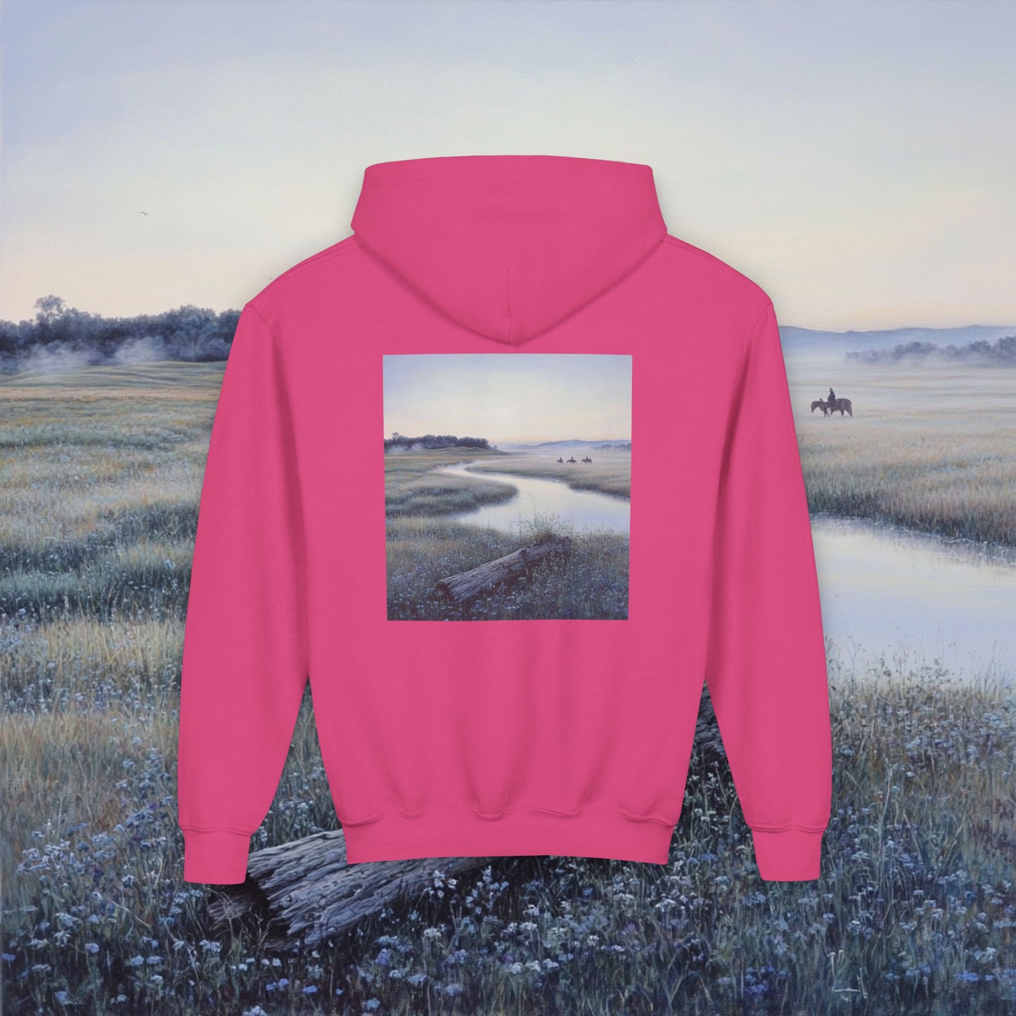 Misty Mornings Kids Hoodie