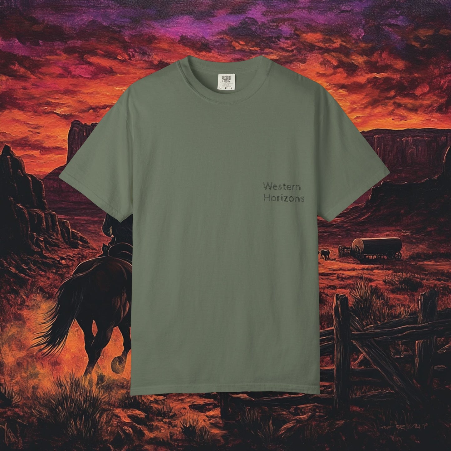 Cowboy Sunset T-Shirt