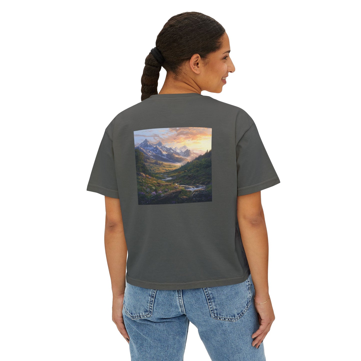 Rocky Mountain Valley Boxy Tee