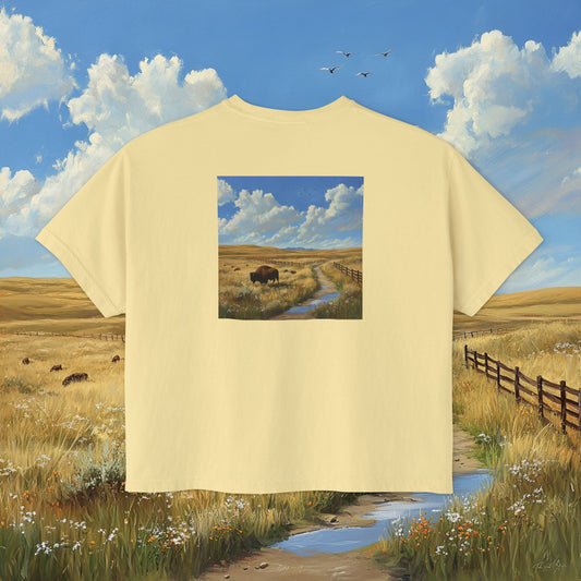 Buffalo Plains Boxy Tee