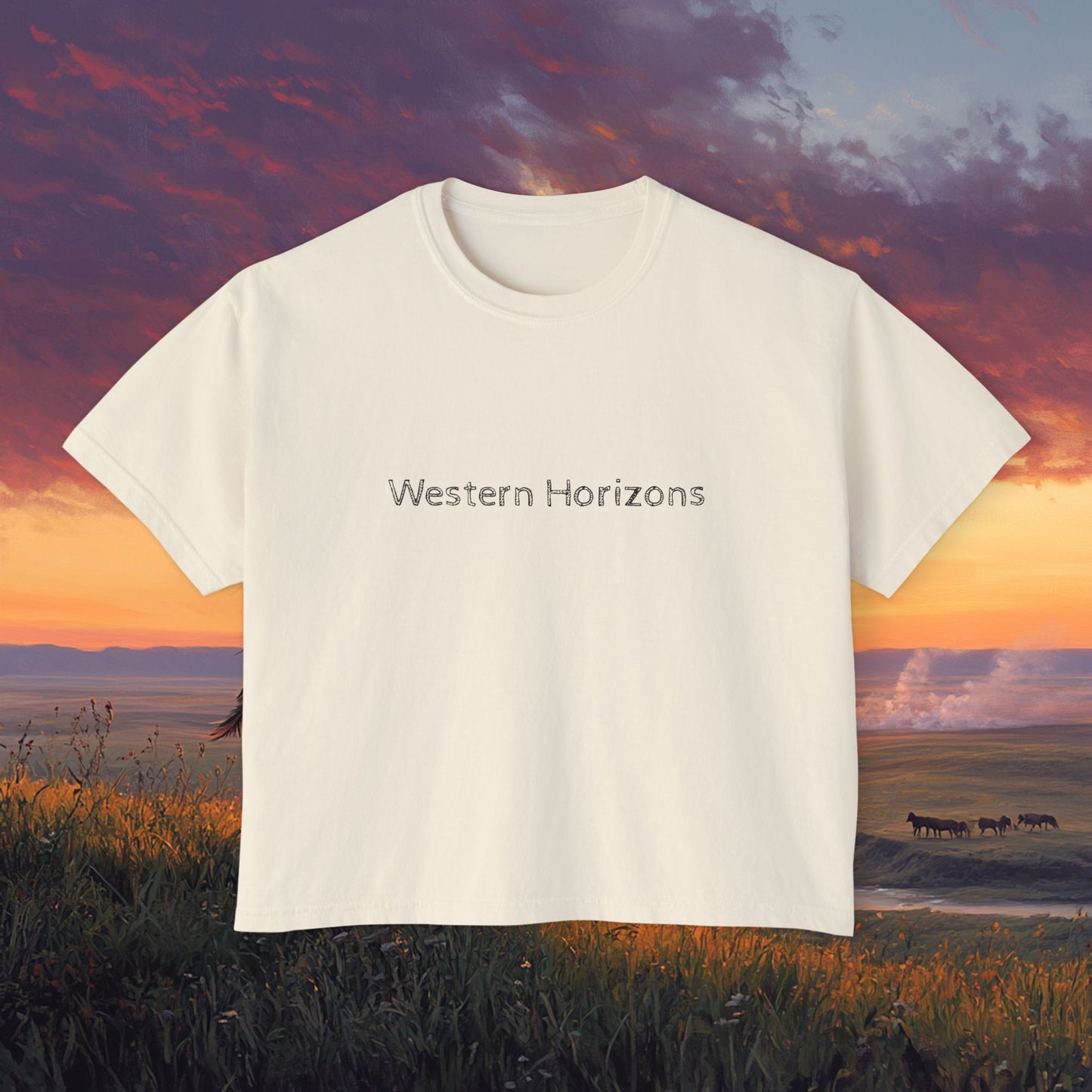 A Warrior's Best Friend Boxy Tee