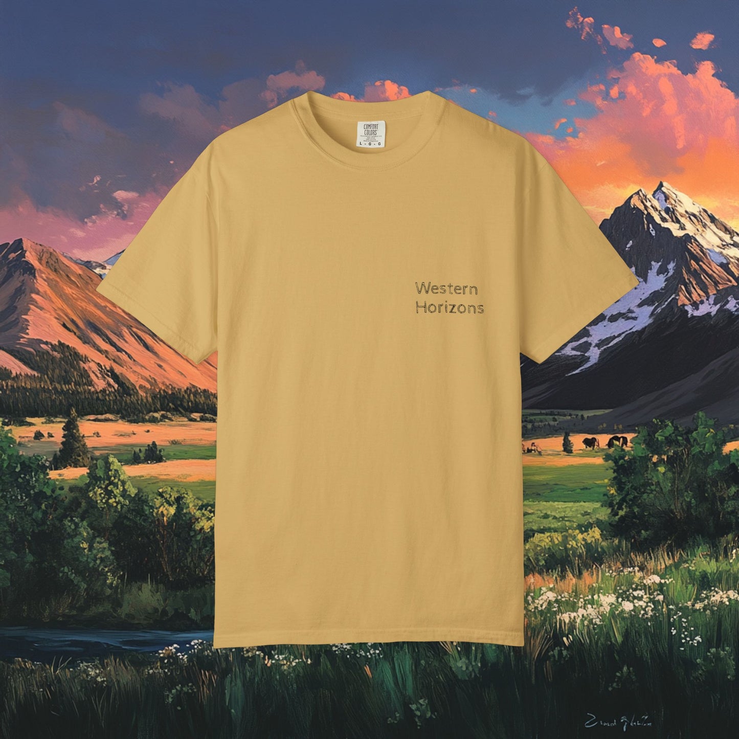 Horse Valley Sunset T-Shirt