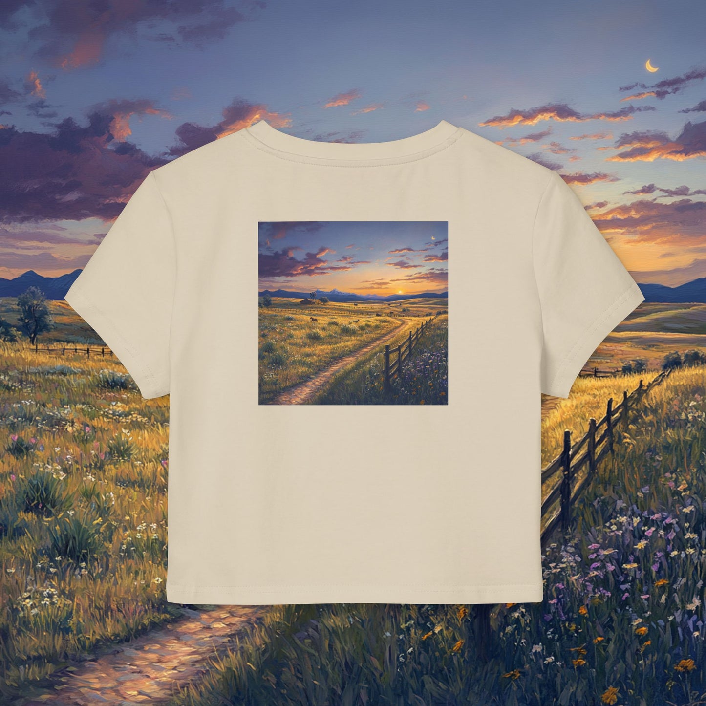 Plains Sunset Crop Top
