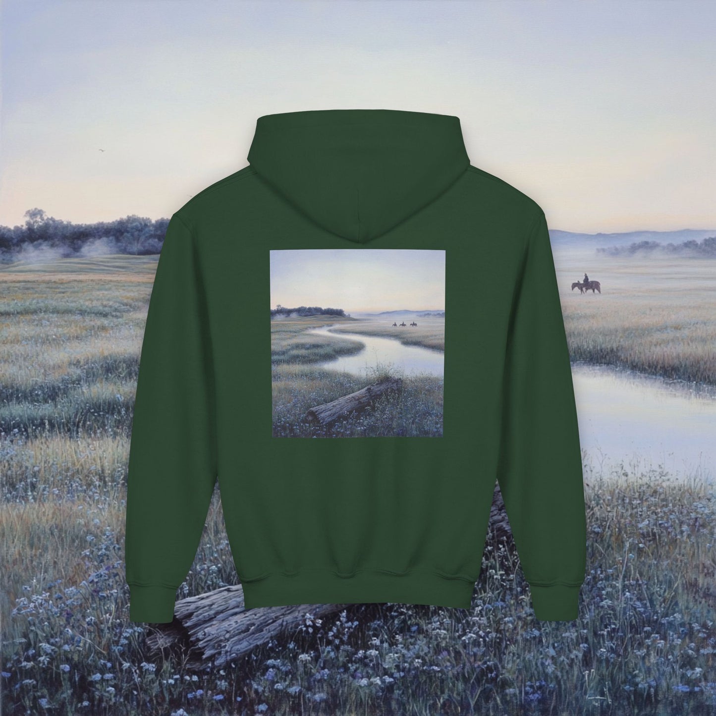 Misty Mornings Kids Hoodie