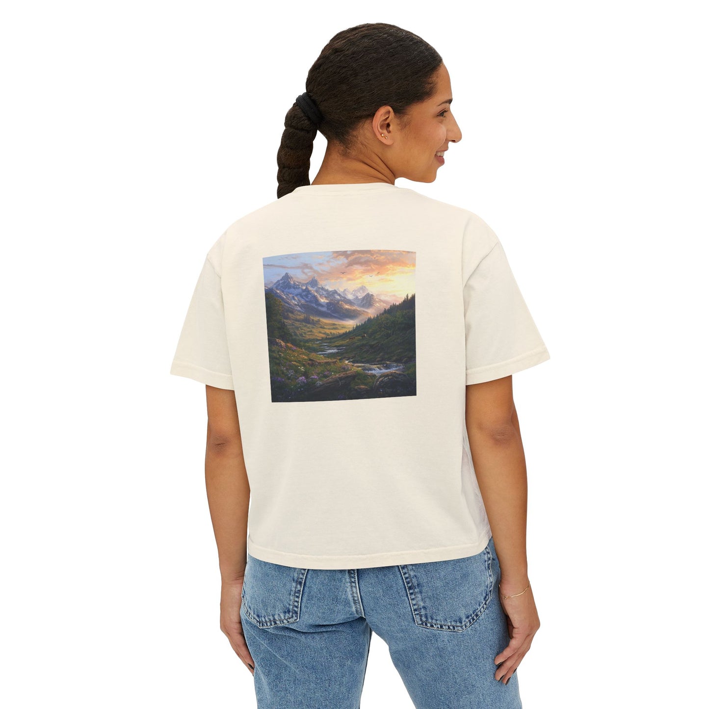 Rocky Mountain Valley Boxy Tee