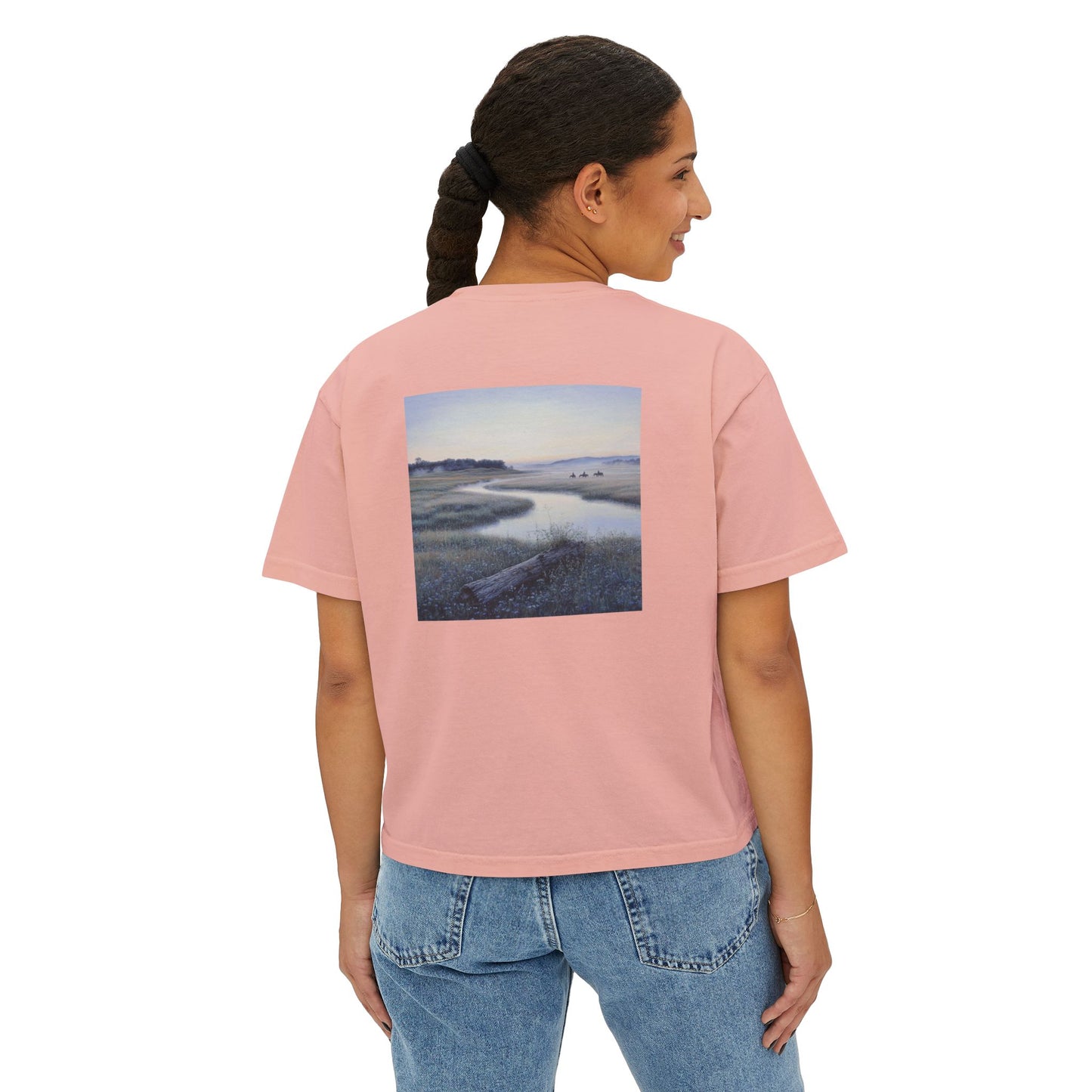 Misty Mornings Boxy Tee