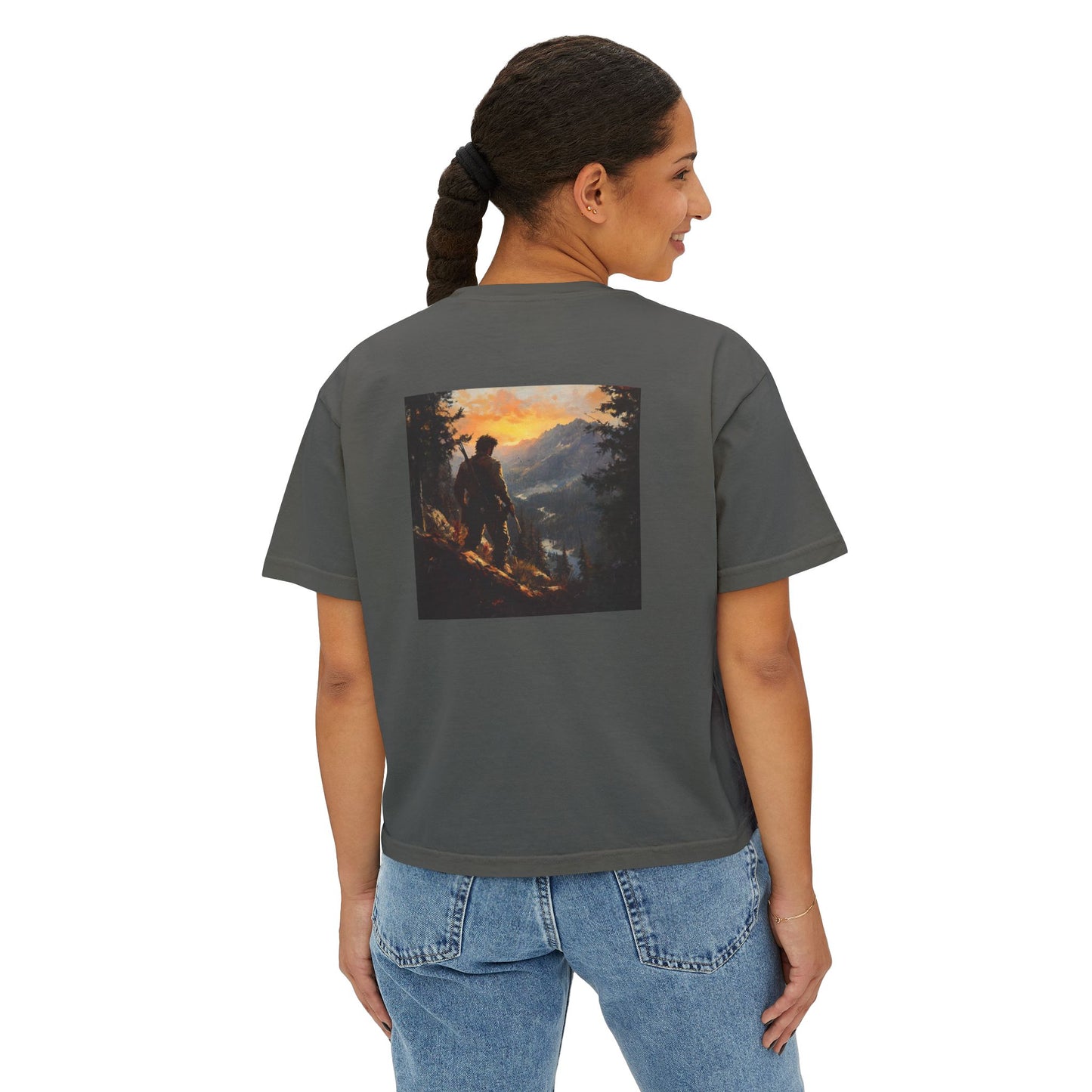 The Lone Frontiersman Boxy Tee