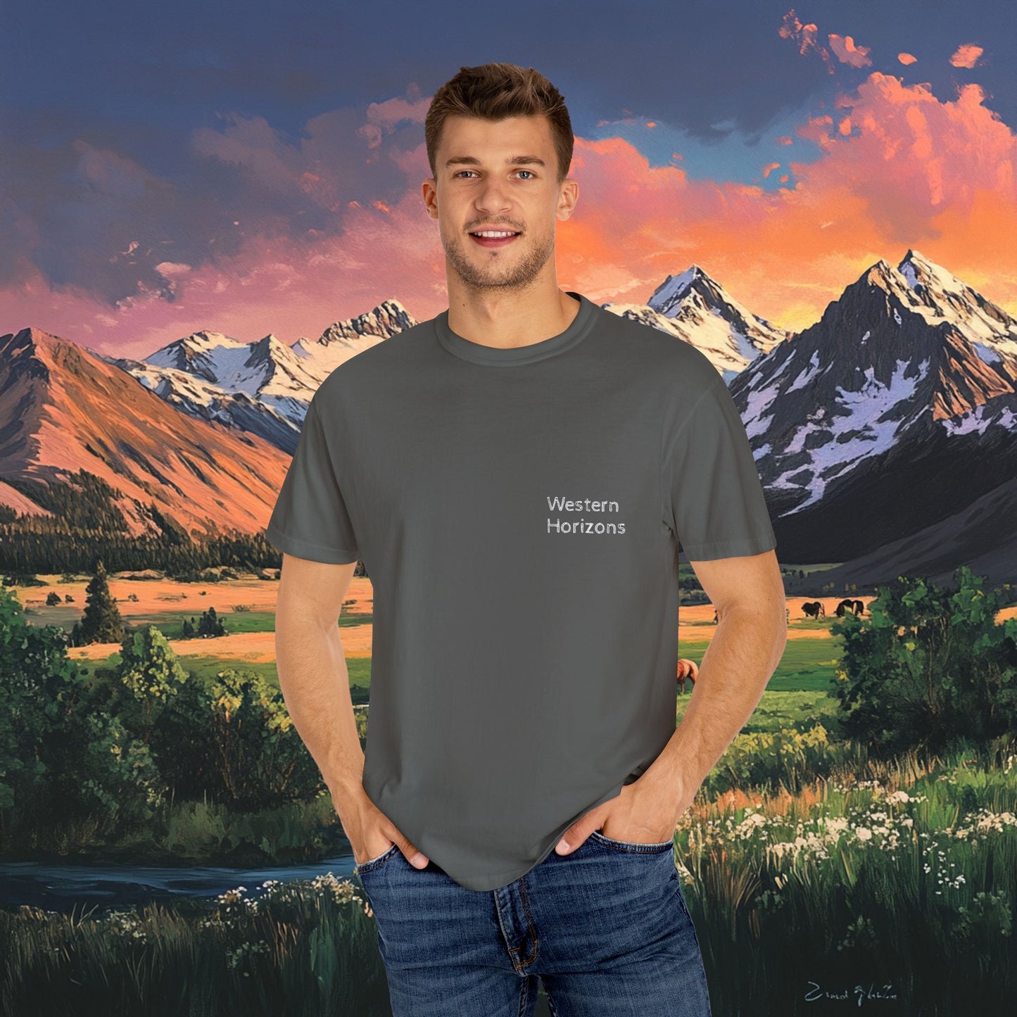 Horse Valley Sunset T-Shirt