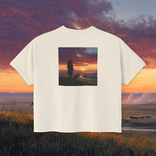 A Warrior's Best Friend Boxy Tee