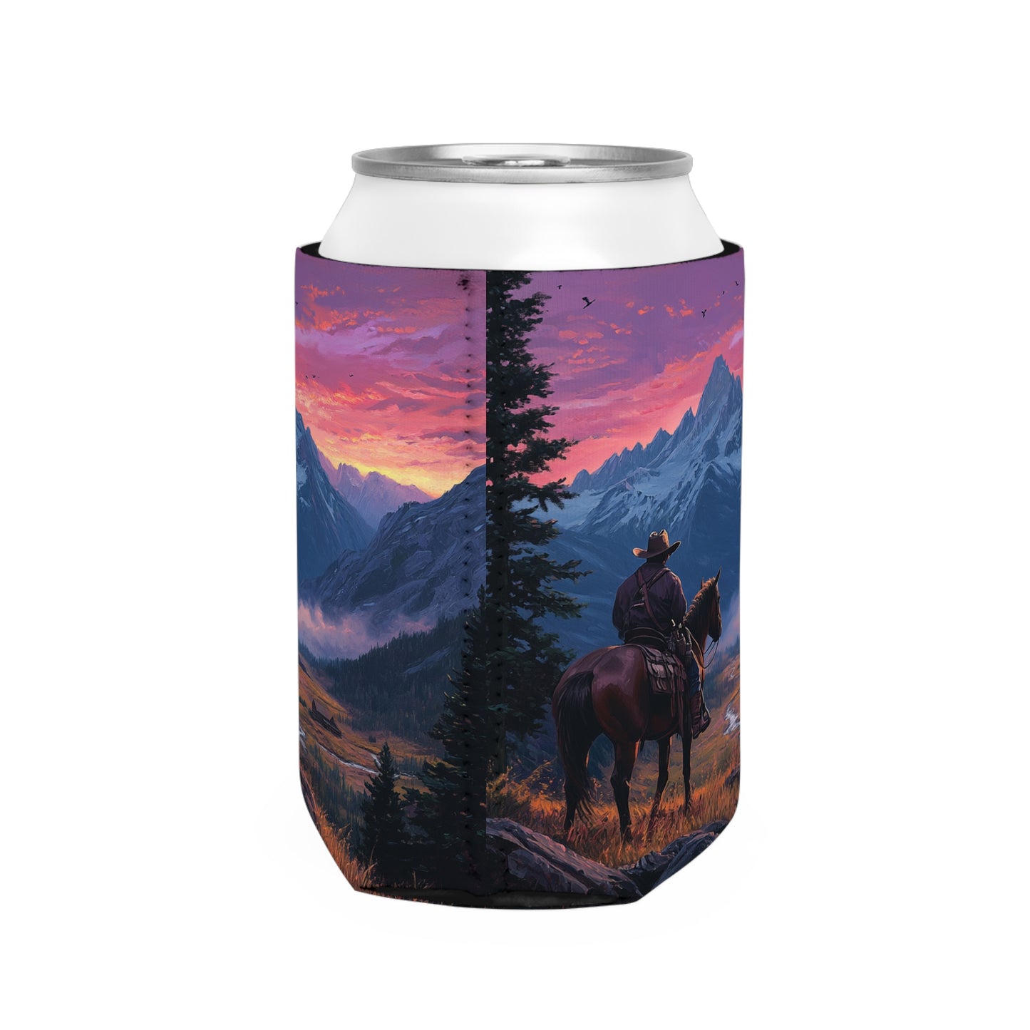 Pink Skies Koozie