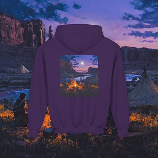 Tribal Gathering Kids Hoodie