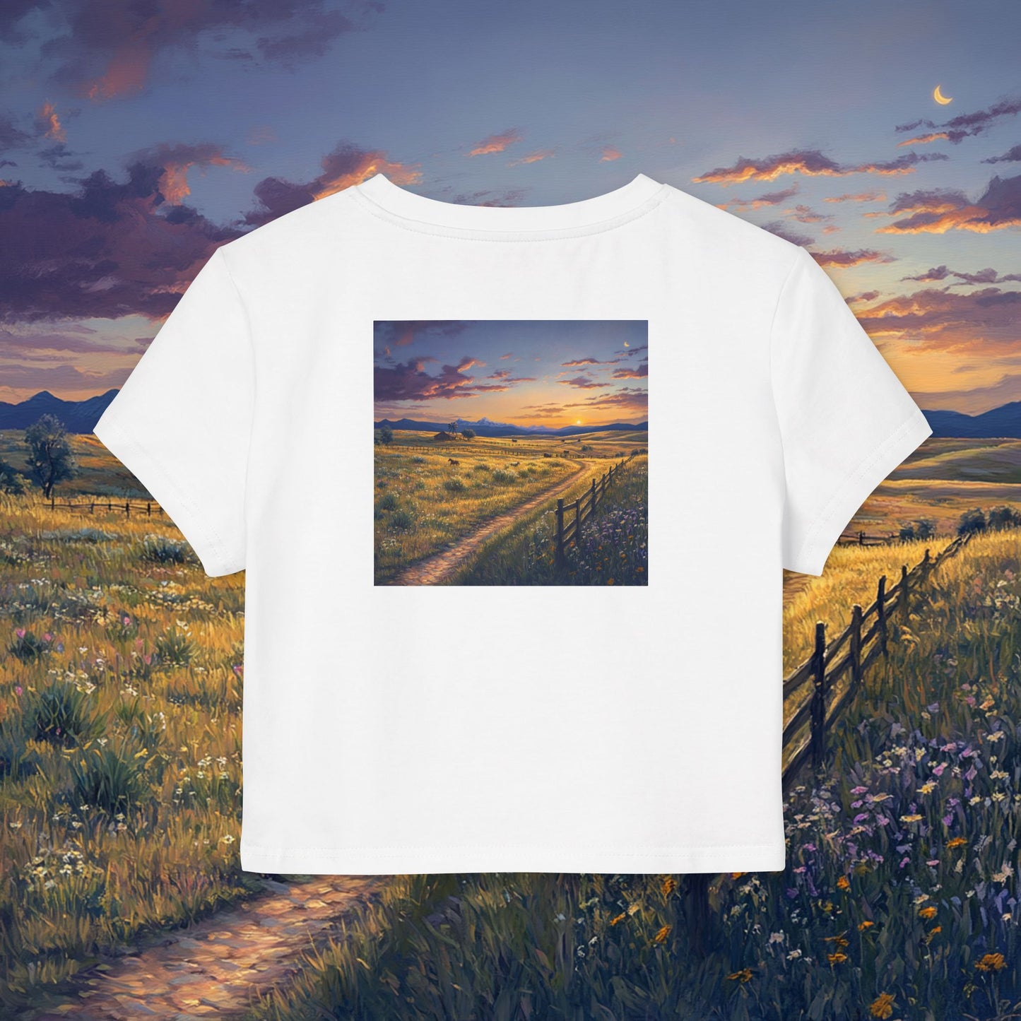 Plains Sunset Crop Top