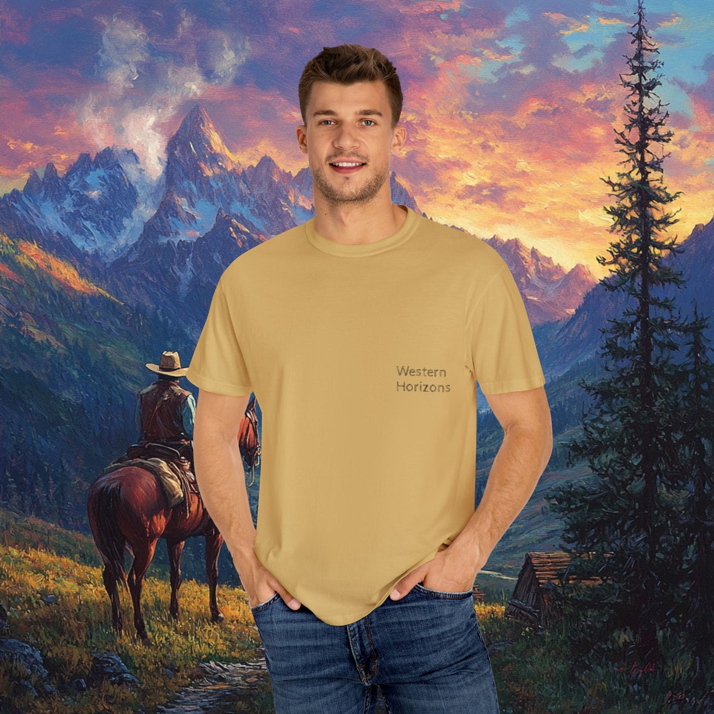 Rocky Mountain Cowboy T-Shirt