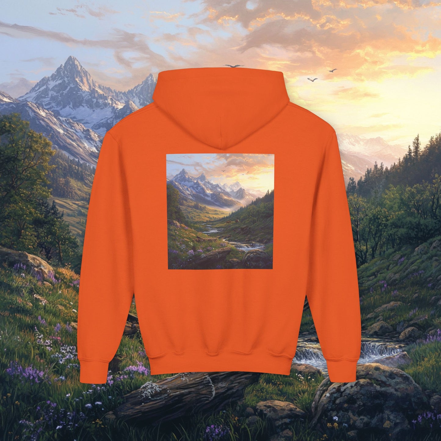 Rocky Mountain Valley Kids Hoodie