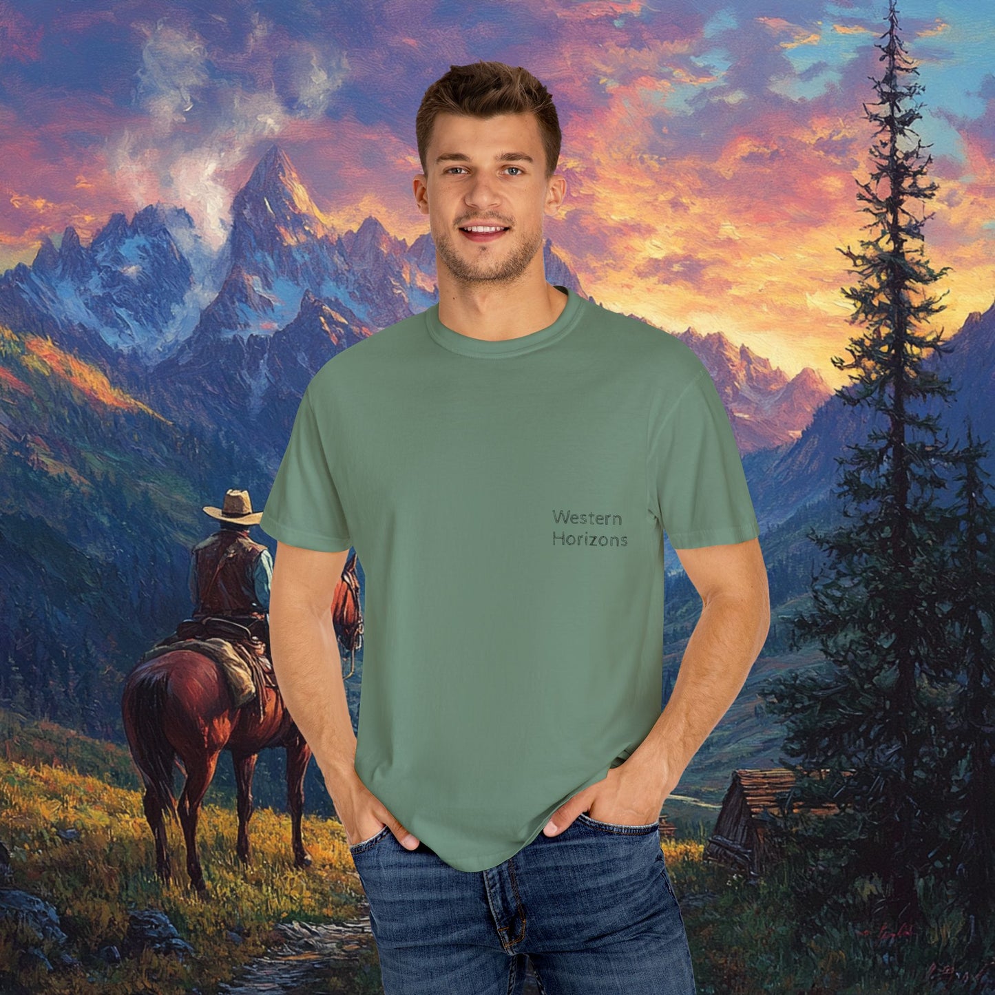 Rocky Mountain Cowboy T-Shirt
