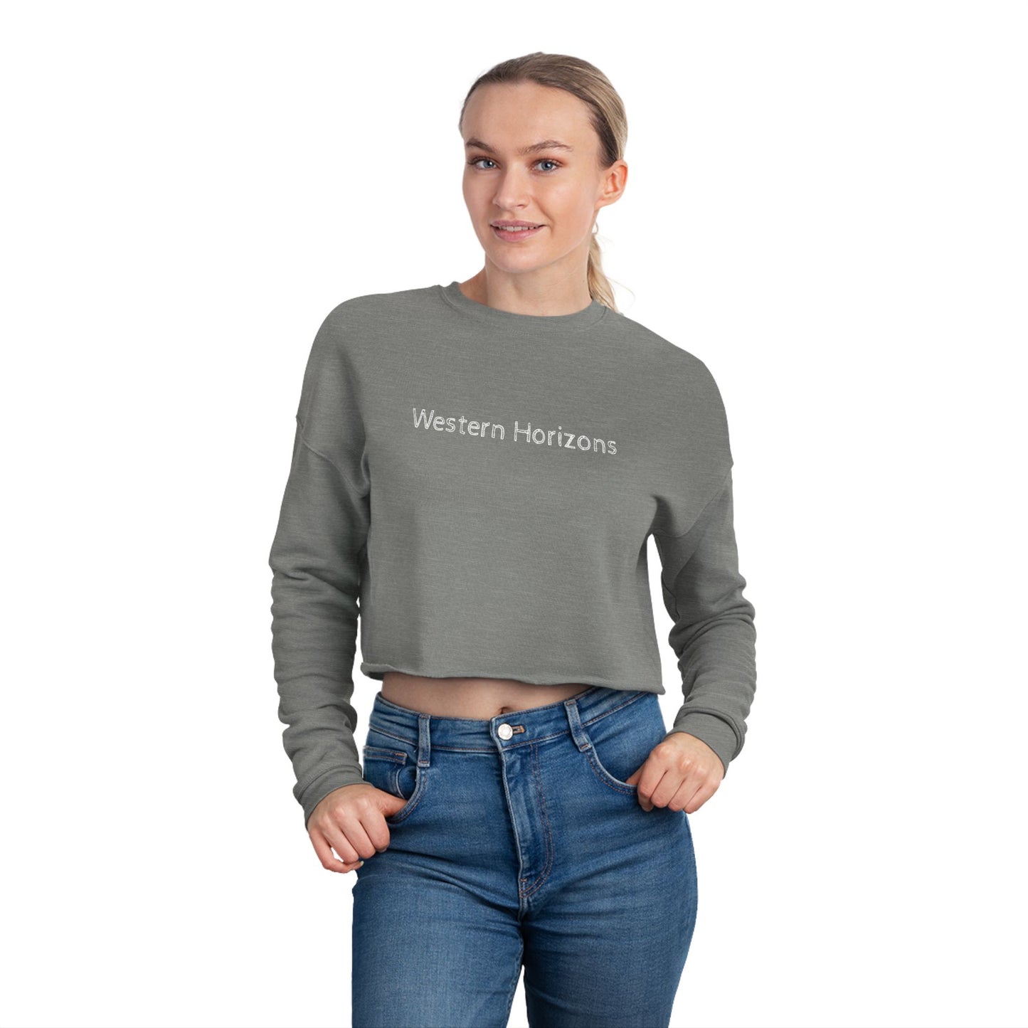 Rustic Prairie Barn Crop Sweatshirt