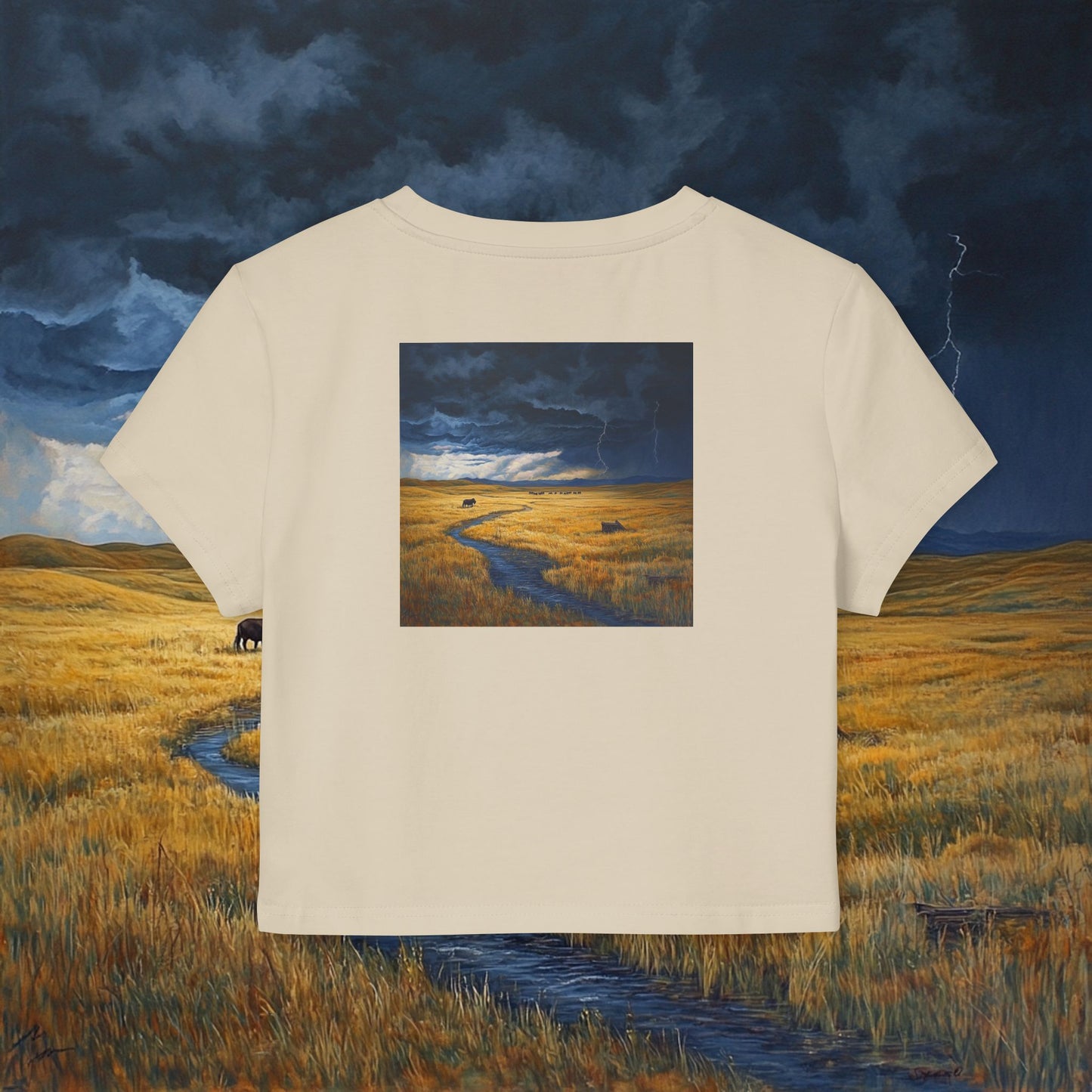 A Storm's Brewing Crop Top