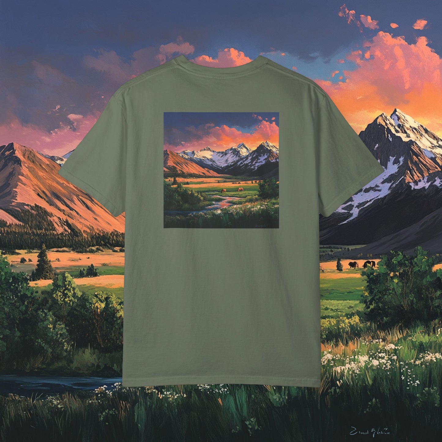Horse Valley Sunset T-Shirt
