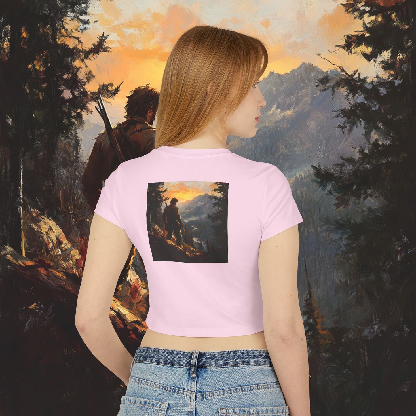 The Lone Frontiersman Crop Top