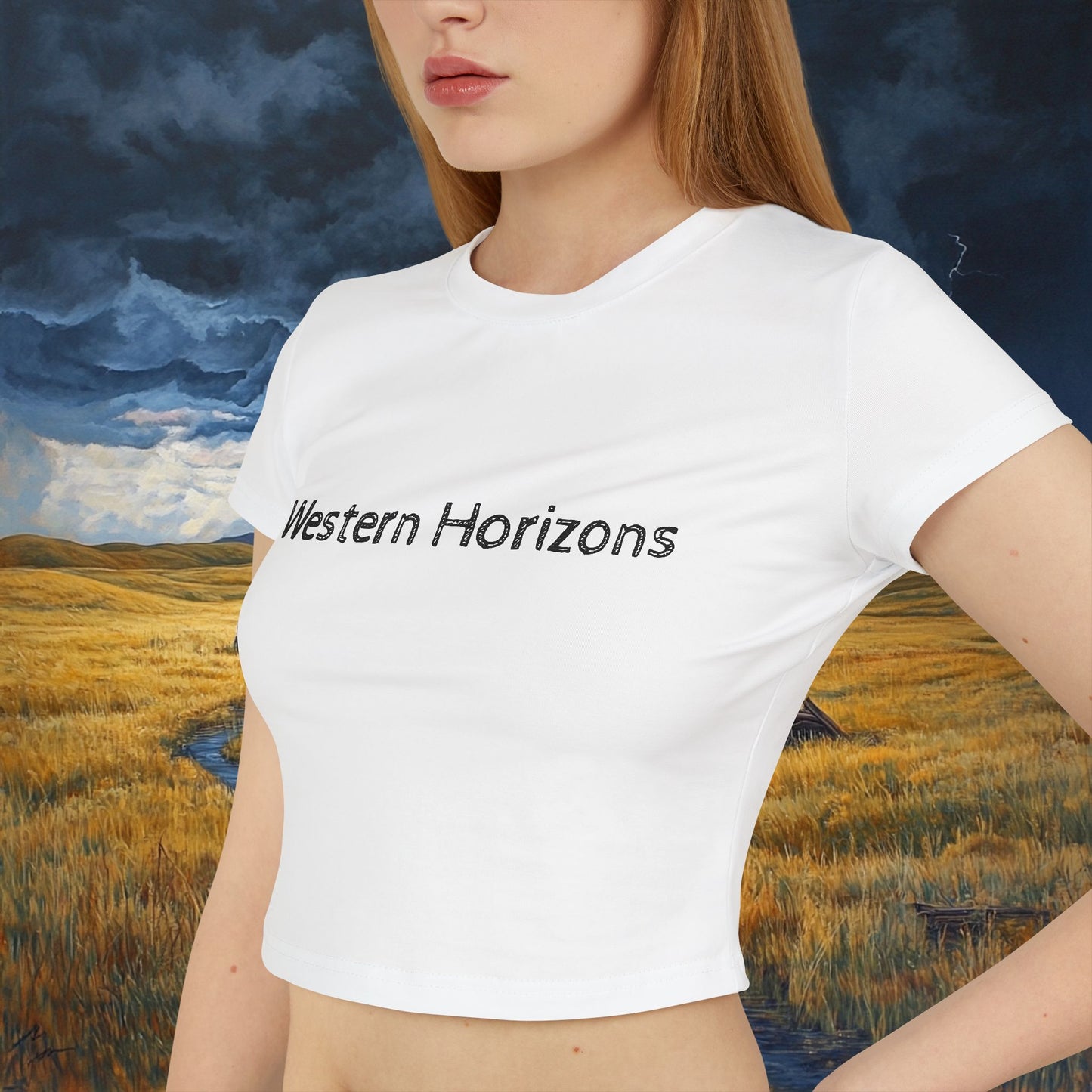A Storm's Brewing Crop Top
