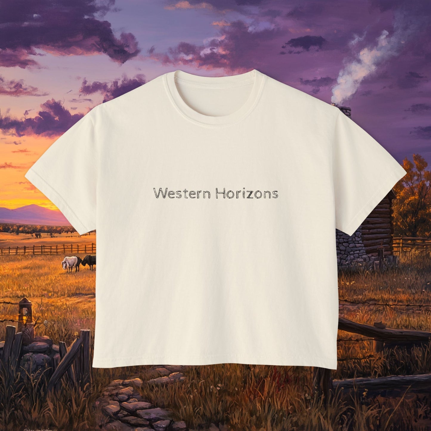 Settling Down Boxy Tee