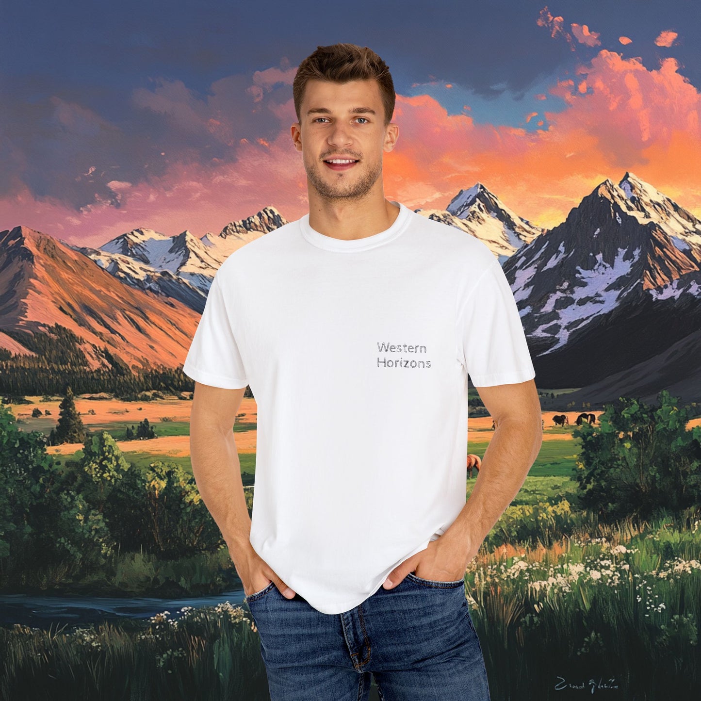Horse Valley Sunset T-Shirt