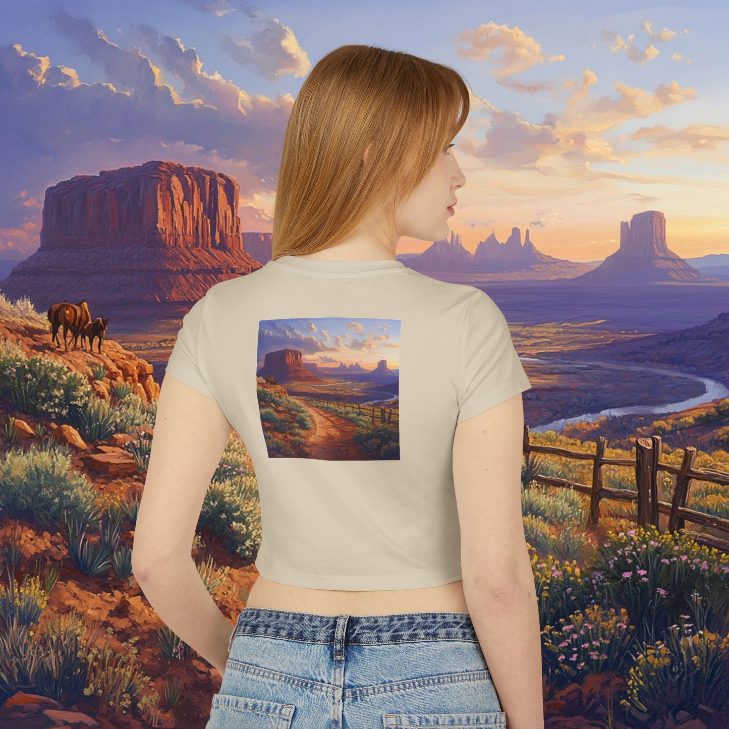 Southwest Mesa Crop Top