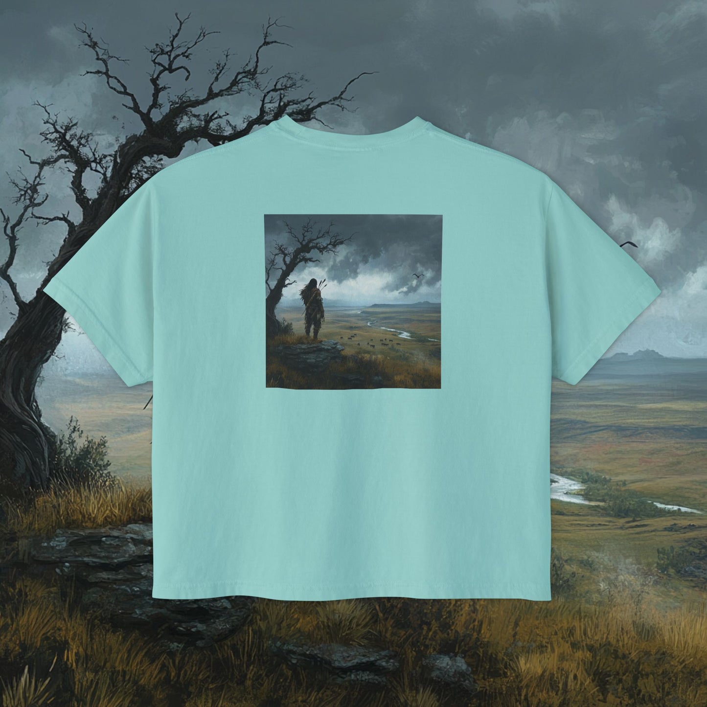 The Watchful Warrior Boxy Tee