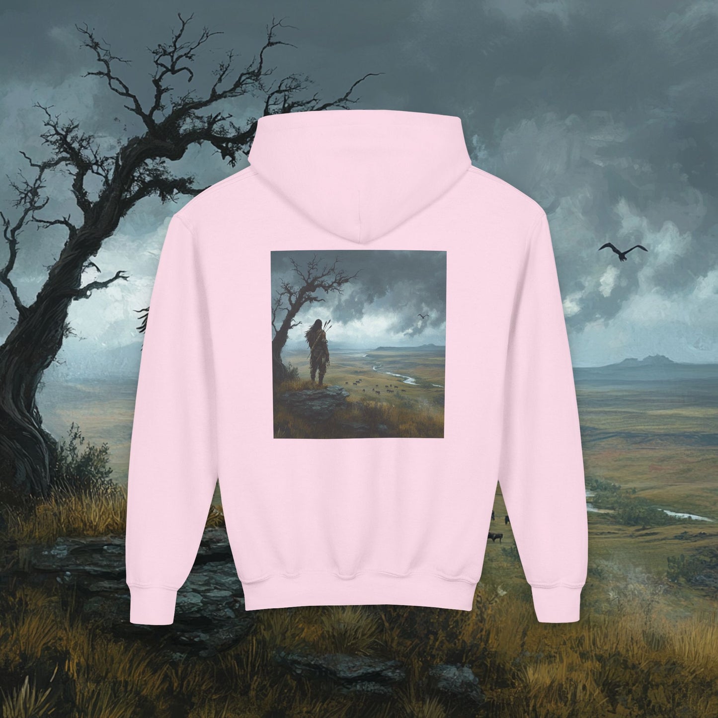 The Watchful Warrior Kids Hoodie