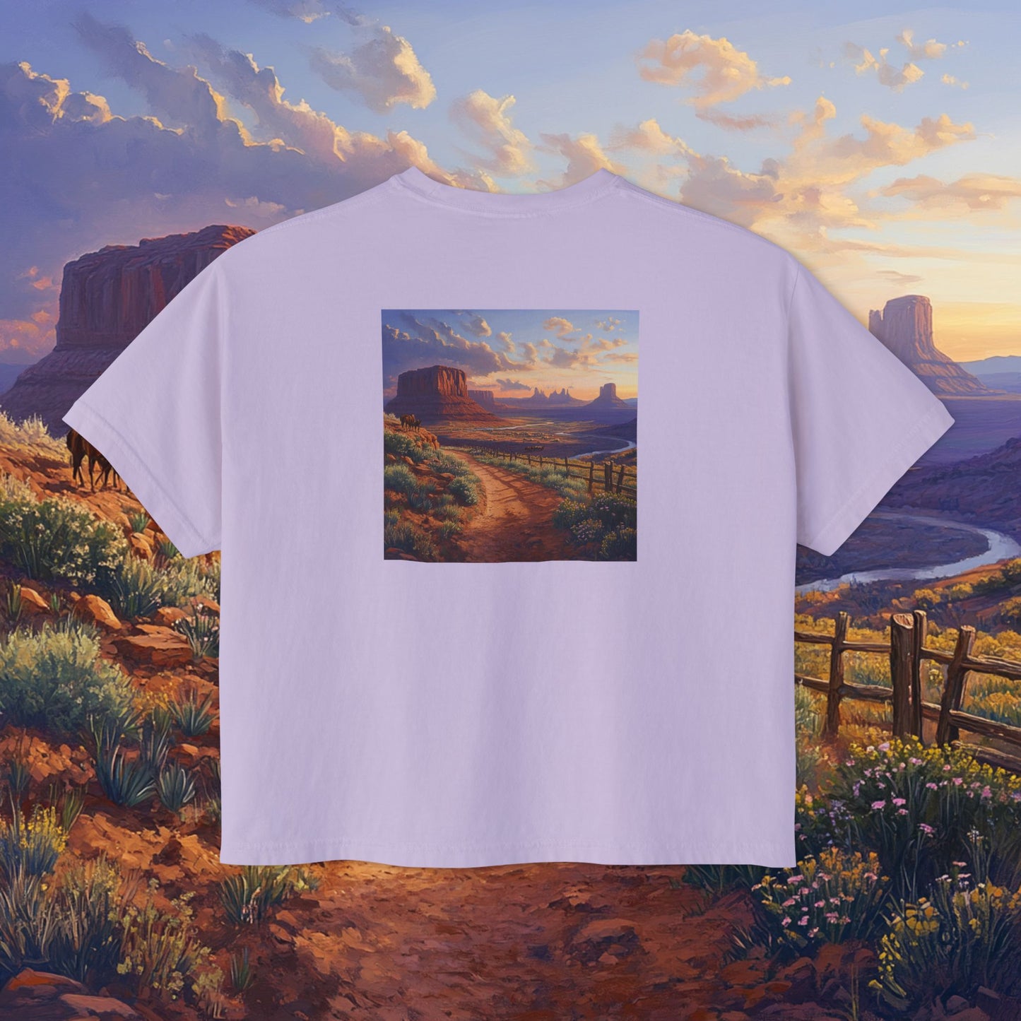 Southwest Mesa Boxy Tee