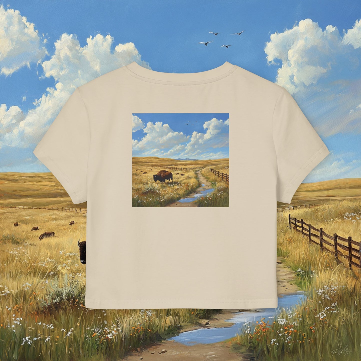 Buffalo Plains Crop Top