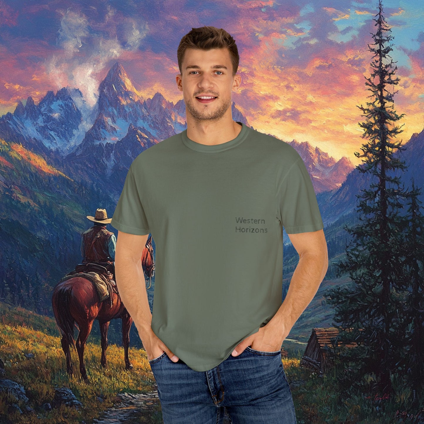 Rocky Mountain Cowboy T-Shirt