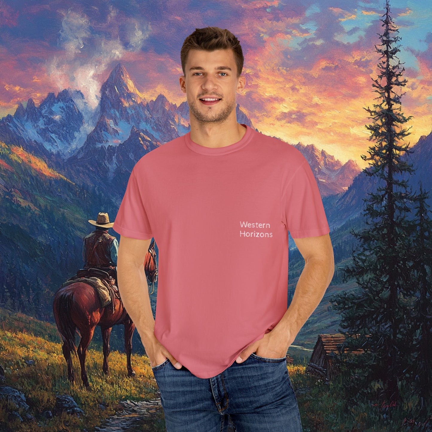 Rocky Mountain Cowboy T-Shirt