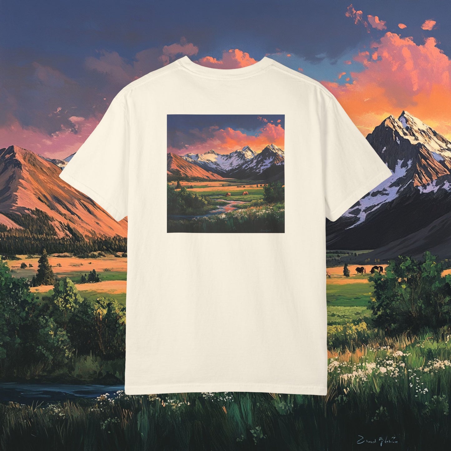 Horse Valley Sunset T-Shirt