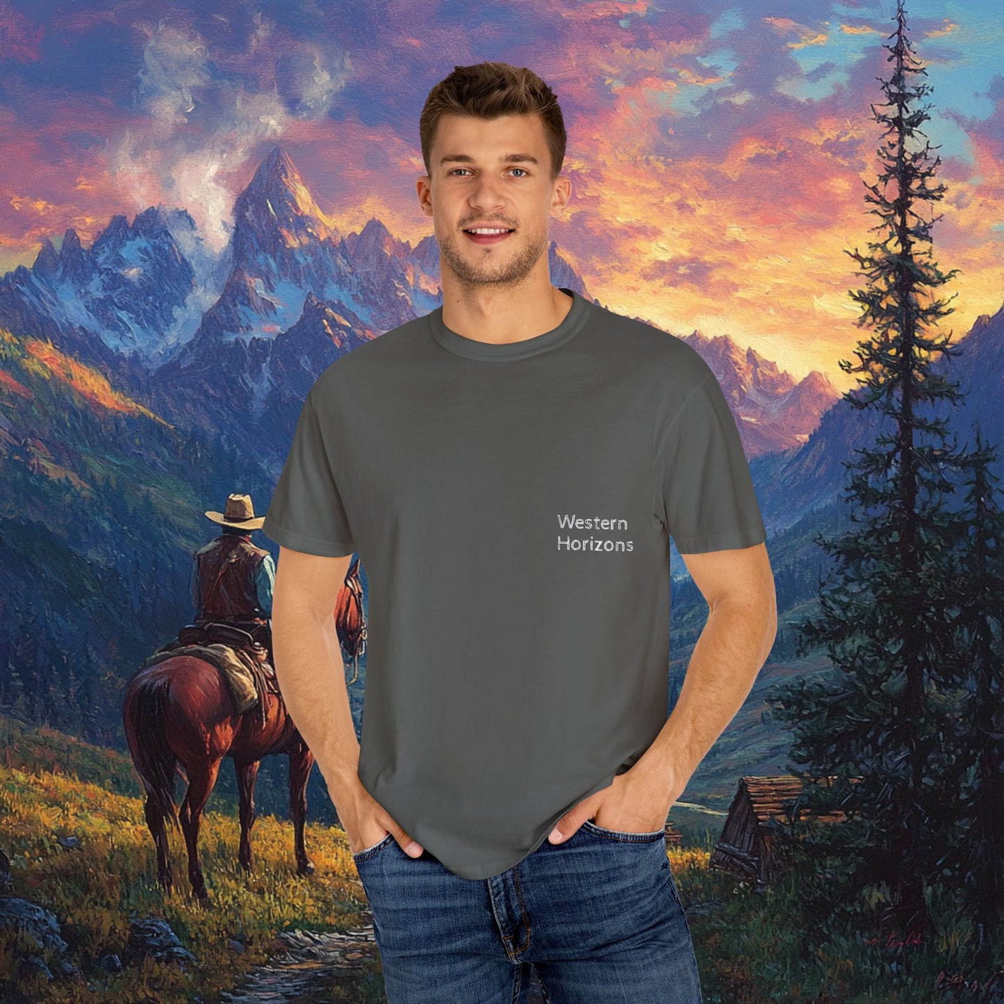 Rocky Mountain Cowboy T-Shirt